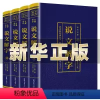 [正版]说文解字完整版无删减4本许慎撰原版未删减彩色详解古代汉语字典古文字字典咬文嚼字细说汉字的故事图解画说汉字的书籍