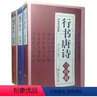 [正版]全三册 行书篆书隶书唐诗三百首 传世书法技法赵孟頫王羲之行书集字古诗 毛笔书法字典字体对照 唐诗画谱 集字古诗