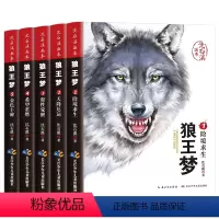 [全5册]沈石溪画本•狼王梦 [正版]5册狼王梦 沈石溪动物小说大王狼王梦画本珍藏版完整版漫画版小学生三四五六年级课外书