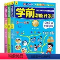 [2-3岁]全3册学前潜能开发系列 [正版]全套3册 学前潜能开发游戏书2-3岁宝宝全脑思维逻辑专注力训练 两岁宝宝书籍