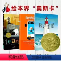 [正版]凯迪克大奖(全套3册) 你好灯塔+小白找朋友+市场街后一站 3-6岁宝宝故事绘本幼儿园连环画儿童经典获奖绘本