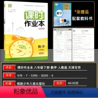 数学 八年级下 [正版]2024春季 通城学典 课时作业本八年级数学下册 R人教版 初二8年级数学下册同步练习册通成学典