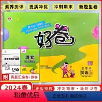 [正版]2024春荣德基好卷五5年级下册英语人教精通版 小学练习同步测试卷单元检测卷期中测试卷仿真模拟卷周测培优卷大卷