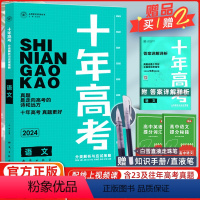 [正版]2024版十年高考语文全国版志鸿图书优化系列丛书十年高考一年好题 高考语文语文一轮复习资料含2022高考真题全