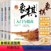 [正版]全3册象棋入门与提高中国象棋书籍大全棋谱战术 象棋实战技巧+象棋全盘布局图说案例中国象棋入门提高技巧破解秘诀象