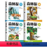 森林报全套4册 [正版]森林报全4册插图版春夏秋冬 一部关于大自然四季变化百科全书 比安基著完整版四五六年级小学生老师读