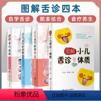 [正版]4本 图解舌诊断病+图解舌诊断病2+图解妇科舌诊断病+图解小儿舌诊与体质 中医临床病症望舌知健康临床实拍彩图人