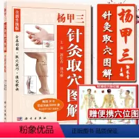 [正版] 杨甲三针灸取穴图解全新版全真彩图精准取穴取穴速查技巧速记功效主治刘乃刚编针灸学自学入门书籍人体经络穴位图解书