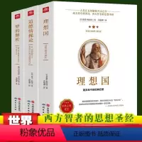 [正版]认准理想国梦的解析道德情操论 全三册 柏拉图的第一本书 哲学读物外国哲学入门基础西方政治思想高知学霸热读 乌托