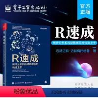 [正版] R速成:统计分析和科研数据分析快速上手 R在数据科学领域的灵活性 R的基本工作原理 R统计分析课程 电子工业