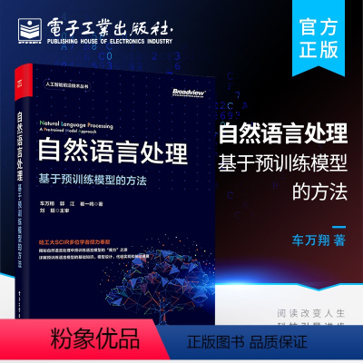 [正版] 自然语言处理:基于预训练模型的方法 深度学习自然语言处理实战技术教程 预训练语言模型基础知识模型设计代码实现