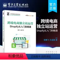[正版] 跨境电商独立站运营:Shopify从入门到精通 跨境电商独立站Shopify平台介绍书籍 徐鹏飞 电子工业出