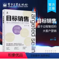 [正版] 目标销售 基于过程管控的大客户营销 帮助销售人员解决销售 基于客户的认知 设置目标规划和执行路径 越过关键节