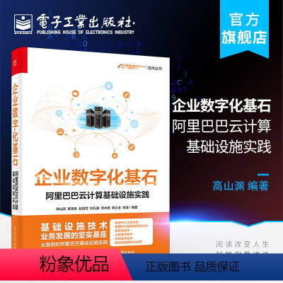 [正版]企业数字化基石——阿里巴巴云计算基础设施实践 高山渊 基础设施技术数据中心网络服务器计算存储硬件 智能化运营与