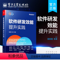 [正版] 软件研发效能提升实践 软件研发效能框架管理实践工程实践组织实践技术实践度量实践规模化实践和工具落地书籍 茹炳