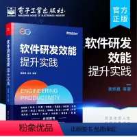 [正版] 软件研发效能提升实践 软件研发效能框架管理实践工程实践组织实践技术实践度量实践规模化实践和工具落地书籍 茹炳