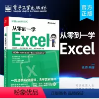 [正版] 从零到一学Excel Excel高效操作法 Excel公式函数应用数据透视表可视化图表数据分析excel表格