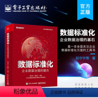 [正版] 数据标准化 企业数据治理的基石 企业数据标准化方面工具书 认识数据标准化意义组织进行数据标准化的具体方案和工