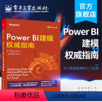 [正版] Power BI建模权威指南 阿尔贝托·费拉里 马尔·科鲁索 模型基础知识构建展示报表设计数据模型提升效率