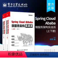 [正版] Spring Cloud Alibaba 微服务架构实战派 上下册 对微服务架构感兴趣的开发人员参考书籍 电