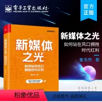 [正版] 新媒体之光 如何站在风口拥抱时代红利 讲透新媒体营销的底层逻辑和顶层设计 各个当红新媒体平台运营策略和实操方