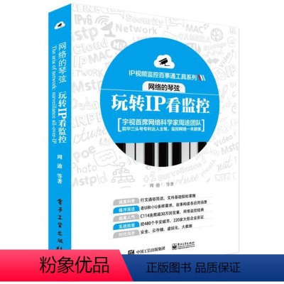 [正版] 网络的琴弦 玩转IP看监控 IP监控技术从入门到精通 视频监控系统应用 智能网络视频监控技术详解 监控知识点