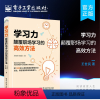 [正版] 学习力 颠覆职场学习的高效方法 职业技能学习方法书籍 职场学习策略技巧书籍 思考力 自我提升 电子工业出版