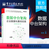 [正版]数据中台架构 企业数据化实践 张旭 戴丽编著 商业创新数据体系建设运营管理 数据中台建设质量提升教程阿里巴巴中