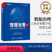 [正版] 数据治理 工业企业数字化转型之道 第2版第二版 数据资产运营实施书 工业企业数据治理工具书 企业数据治理方法