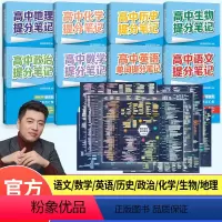 [共16册]知识导图+提分笔记 高中通用 [正版]张雪峰 高中知识导图涵盖高中语数英物化生政史每科一图 思维导图 张雪峰