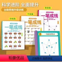 [全套9本]一笔成线+连数成图+迷宫大闯关 [正版]书行全脑思维训练3456幼儿一笔成线全脑开发大脑智力开发专注力训练数