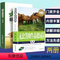 [正版]2册养牛书籍大全牛病防治技术无公害肉牛高效饲养牛病诊断治疗繁殖母牛饲养管理技术家养饲料配方肉牛养殖书籍畜牧兽医