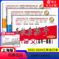 上海高考一模卷 语数英 上海 [正版]2022-2024高考一模卷语文数学英语 名校在招手高考一模卷二模卷2021-20
