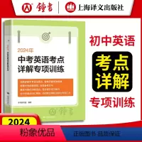 英语 [正版]2024年中考英语考点详解专项训练 初二初三九年级中考英语语法要点重难点考点强化基础知识训练命题梳理备考指