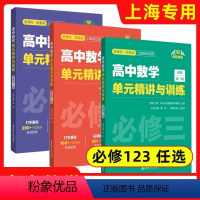 高中数学单元精讲与训练(全2册) 必修第一册 [正版]点石成金高中数学单元精讲与训练必修第一册必须第二三册必修123真题