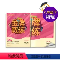 [正版]钟书 金牌教练 物理 八年级下册8年级第二学期物理 练习册+卷子 初二课时练单元卷期中期末卷 沪教版 上海大学