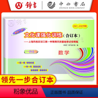 2021-2024中考一模合订本 数学(仅试卷) 九年级/初中三年级 [正版]2021-2024年版 中考数学一模卷合订