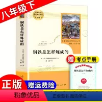 [正版]钢铁是怎样炼成的 八年级下册 尼奥斯特洛夫斯基原著完整版无删减 初二语文配套课外阅读书目 钢铁是怎样炼练成的人