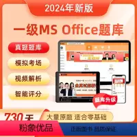 [正版]真题题库计算机一级ms office题库2024年上机考试软件教程模拟题选择题msoffice全国等级考试证书