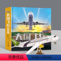 大国飞行C919立体书[送立体手工飞机模型] [正版]大国飞行C919立体书3d飞机复刻航空知识揭秘中小学生儿童百科全书