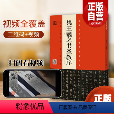 [正版]8开怀仁集王羲之书圣教序中国代表性书法作品原拓临本对照繁体注释翁志飞实临解析毛笔字帖临摹碑帖教程河南美术出版