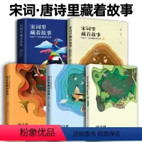 宋词+唐诗里藏着故事[全5册] [正版]全5册 宋词里藏着故事1+2+唐诗里藏着故事1+2+3山川篇和孩子一起读懂经典名