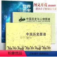 [正版]全3册 世界历史年表+中国历史图谱+中国历史与人物图谱 大事记时间轴华夏民族朝代文明研究编年史帝王政权演变地图