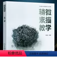 [正版]精微素描教学 中央美术学院城市设计学院课程教学与艺术创作相结合素描基础教学书籍油画水彩超写实素描书 人民美术出