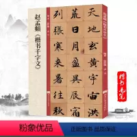 [正版]赵孟頫楷书千字文放大版 赵孟俯赵体楷书毛笔书法字帖墨迹本附带教程技法解析 黑龙江美术出版社