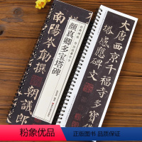 [正版]经典碑帖书法临摹字卡唐颜体颜真卿多宝塔碑原大全文近距离临摹字卡临帖卡毛笔楷书入门教程毛笔字帖初中生大学练字书法