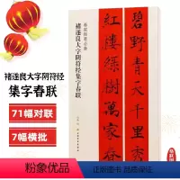 [正版]褚遂良大字阴符经集字春联春联挥毫程峰简体旁注楷书毛笔字帖书法成人学生临摹临帖练习集字选字横批作品籍上海书画出版