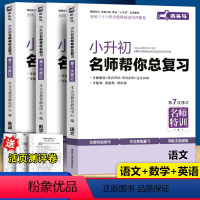 小升初总复习[语文+数学+英语]附赠试卷 小学升初中 [正版]2024新版小升初名师帮你总复习必刷题练习册 试卷语文数学