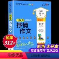 [正版]全彩印大开本 小学生抒情作文大全 三四五六年级作文老师作文素材选集 抒情作文名师辅导用书 小学生课外阅读书籍老