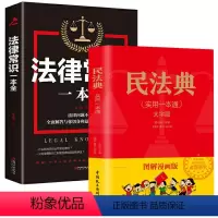 [正版]2册中国民法典漫画版实用一本通2022年版+法律常识一本全套法律书籍民法典及司法解释实用版婚姻法刑法劳动法中国